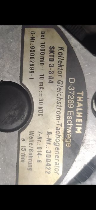 электродвигателя постоянного тока AEG Typ GE 9.06.