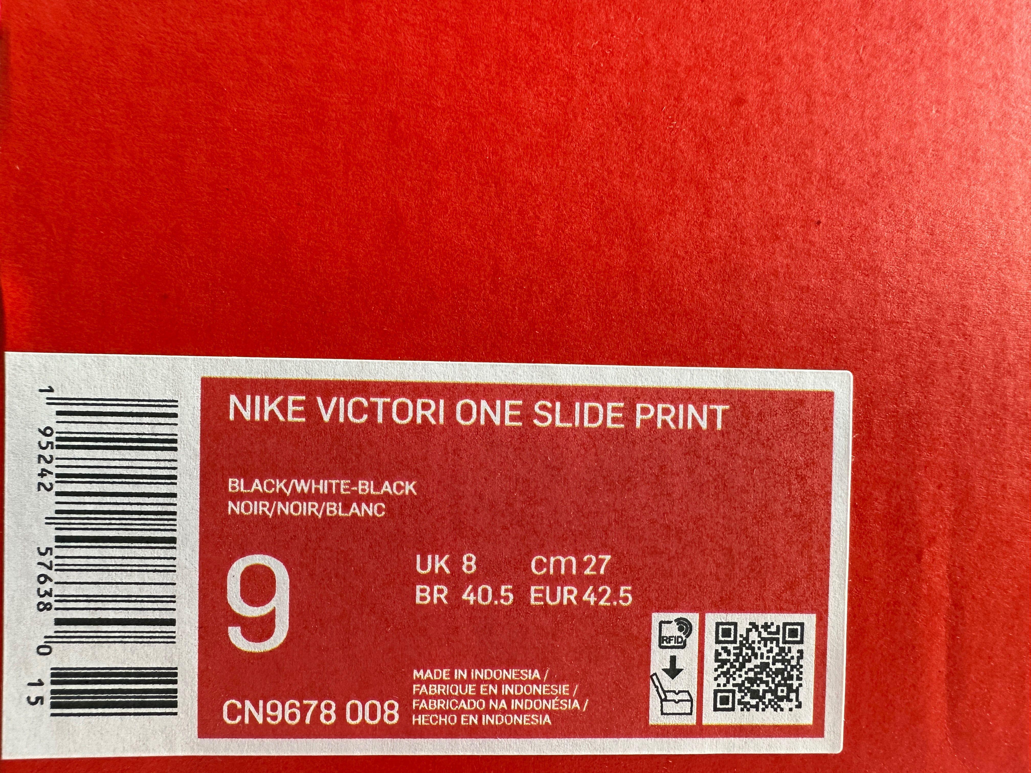 Шльопанці Nike Victori One Slide Print капці тапочки CN9678-008