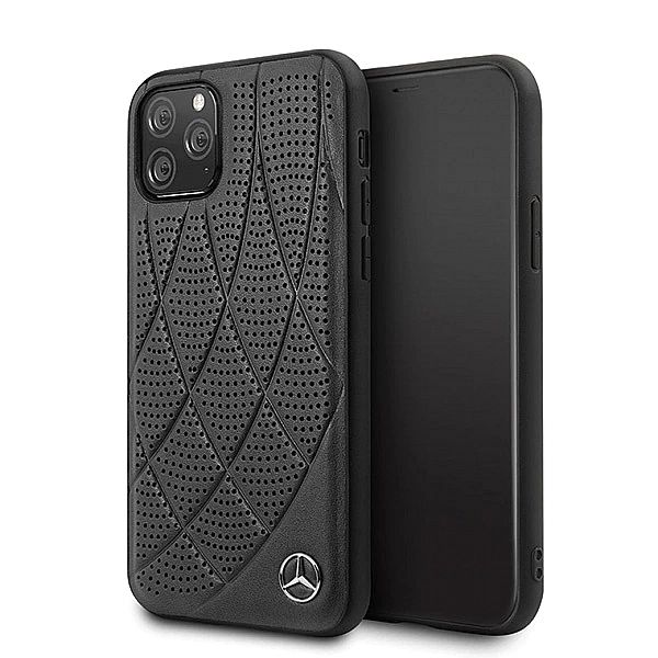Etui Mercedes Bow Line na iPhone 11 Pro - czarne