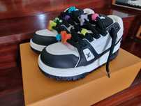 Louis Vuitton Trainers Maxi Black Monogram