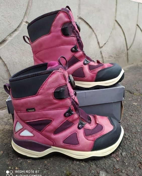 Ecco 38 ботинки на дівчинку зимові чоботи сапоги черевики взуття ессо