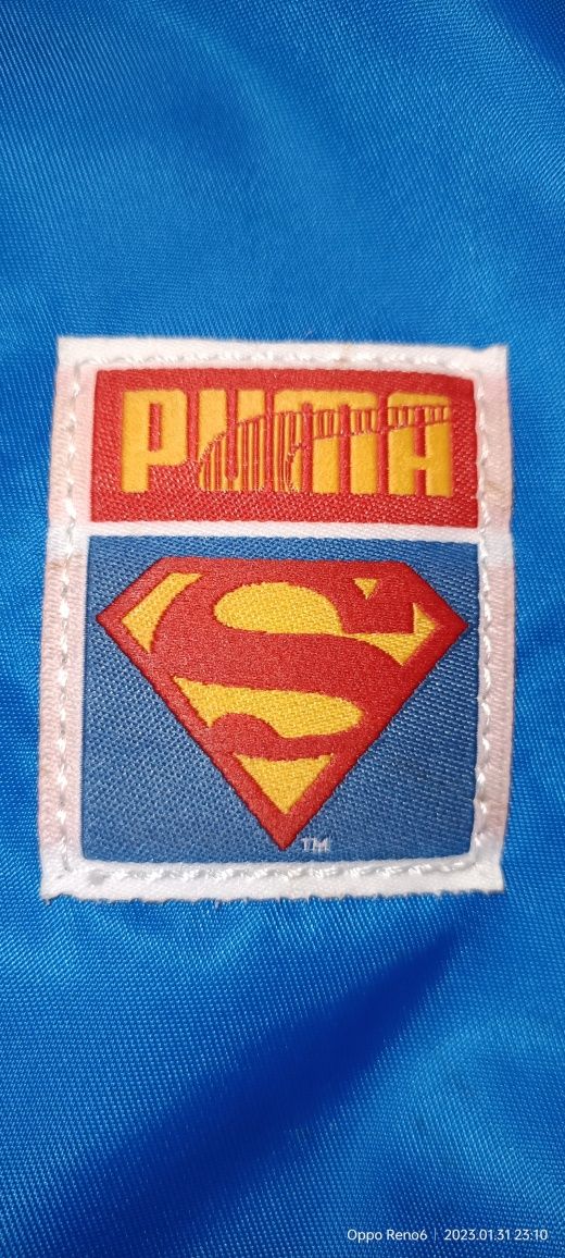 PUMA SuperMan plecak z chowaną peleryną stan jak nowy!