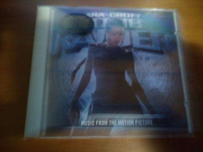 Lara croft Tomb Raider cd musica audio FILME ORIGINAL