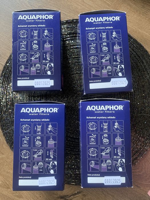 Wkłady Aquaphor do butelki filtrującej CITY