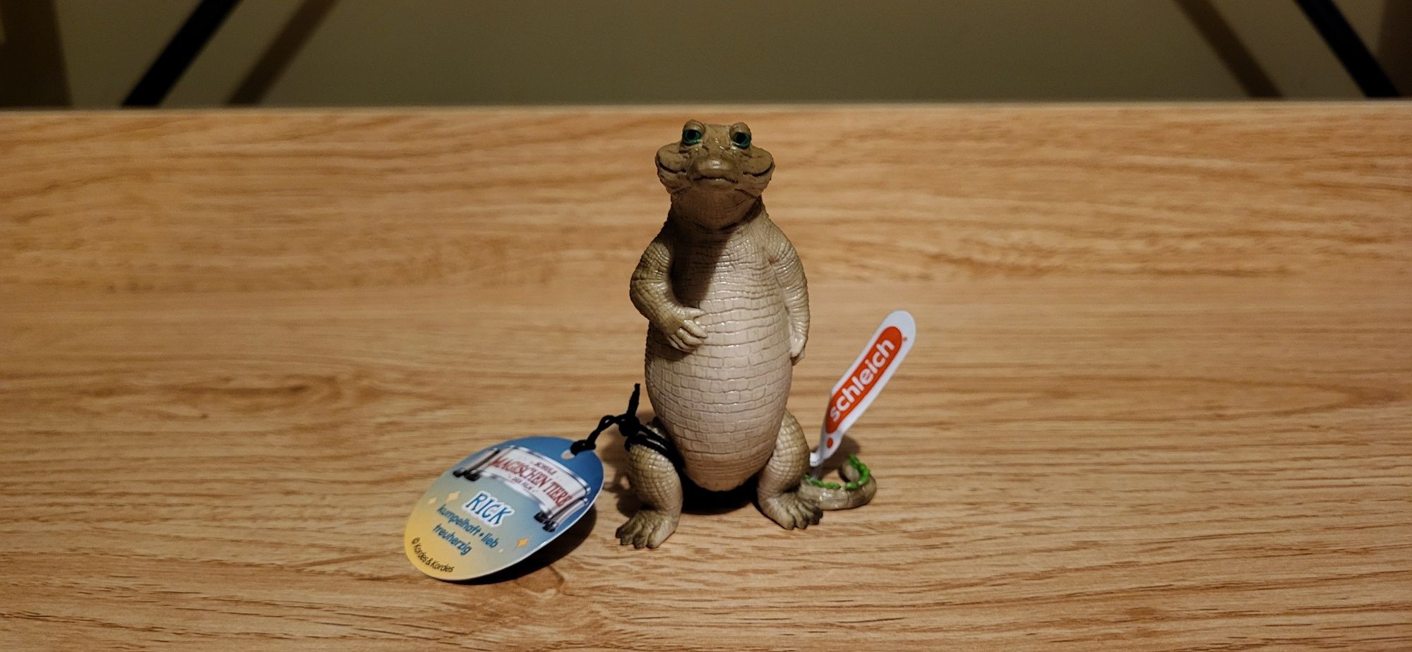 Schleich krokodyl Rick szkoła magicznych zwierząt figurka model z 2024