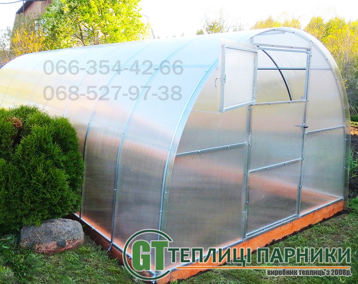 Теплиці полікарбонат ОДЕСА АКЦІЯ! 3×4,3,6,3×8...3×20м (4,6,8мм)