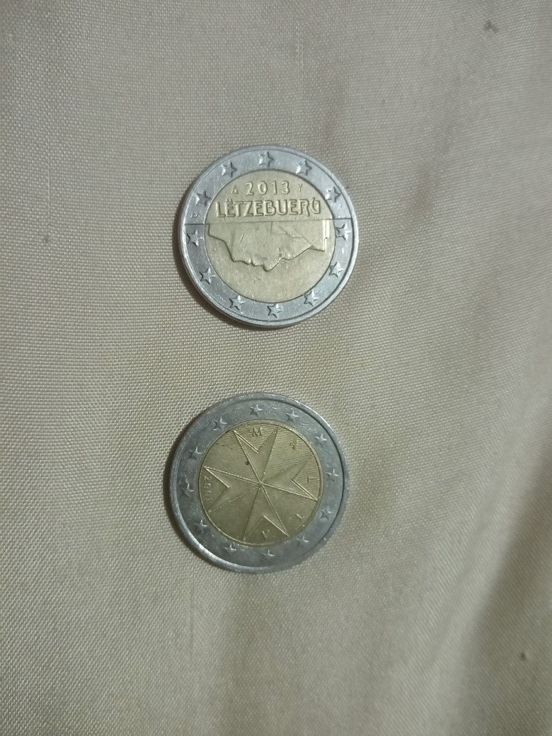 Moedas de 2 euros