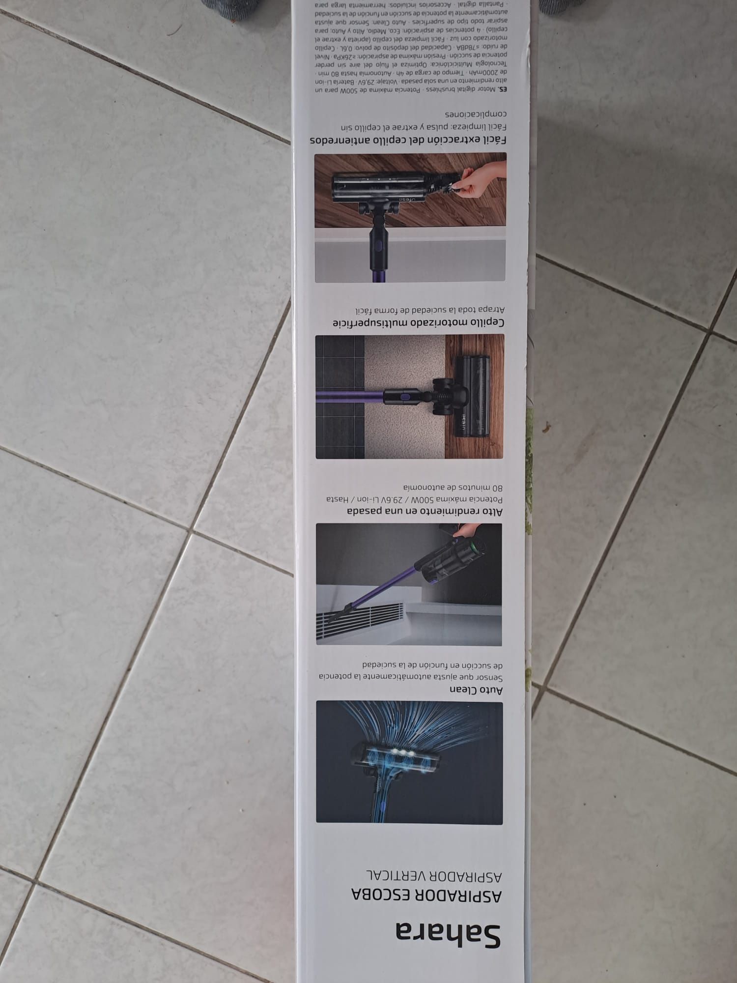 Aspirador vertical