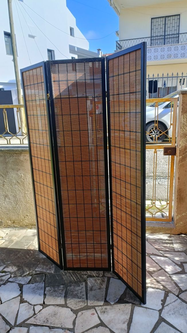 Biombo Natural 159 cm larg x163 cm alt