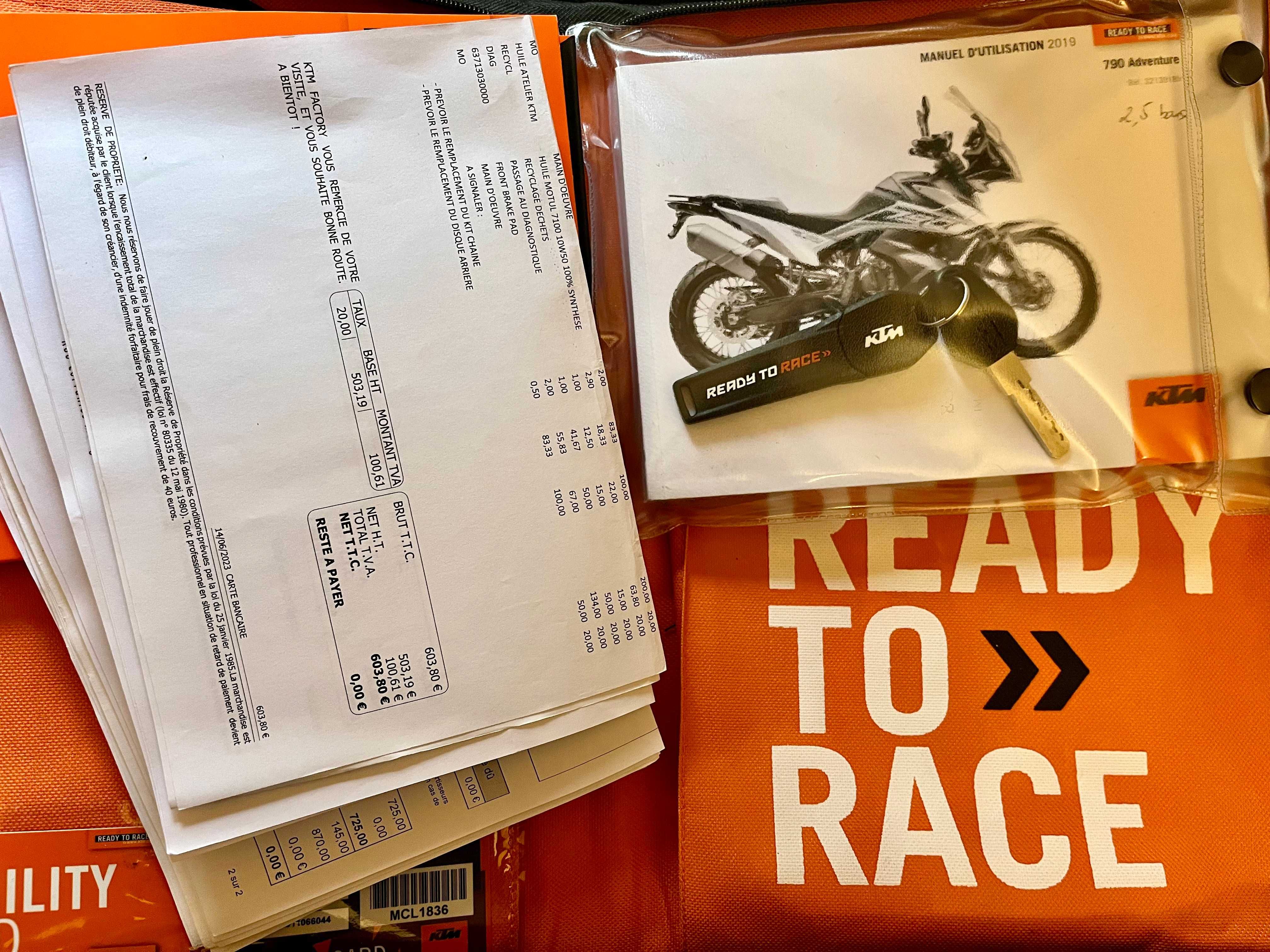 KTM Adventure 790 Pack Rally