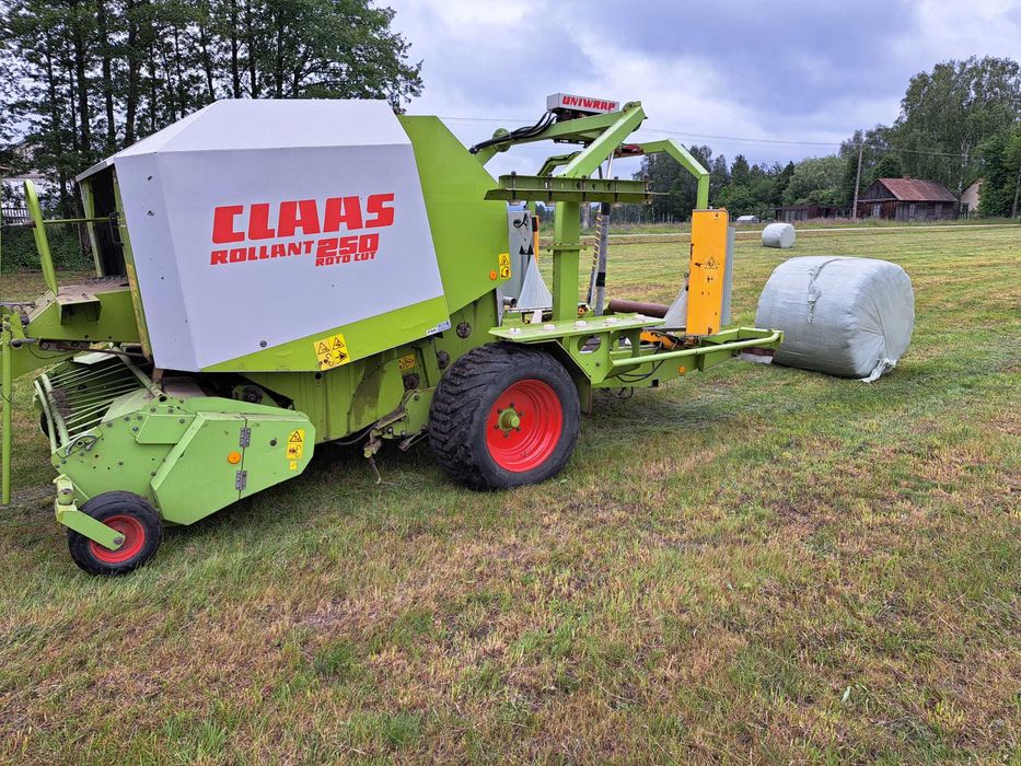Claas 250 RC Uniwrap prasoowijarka PRZETESTOWANA