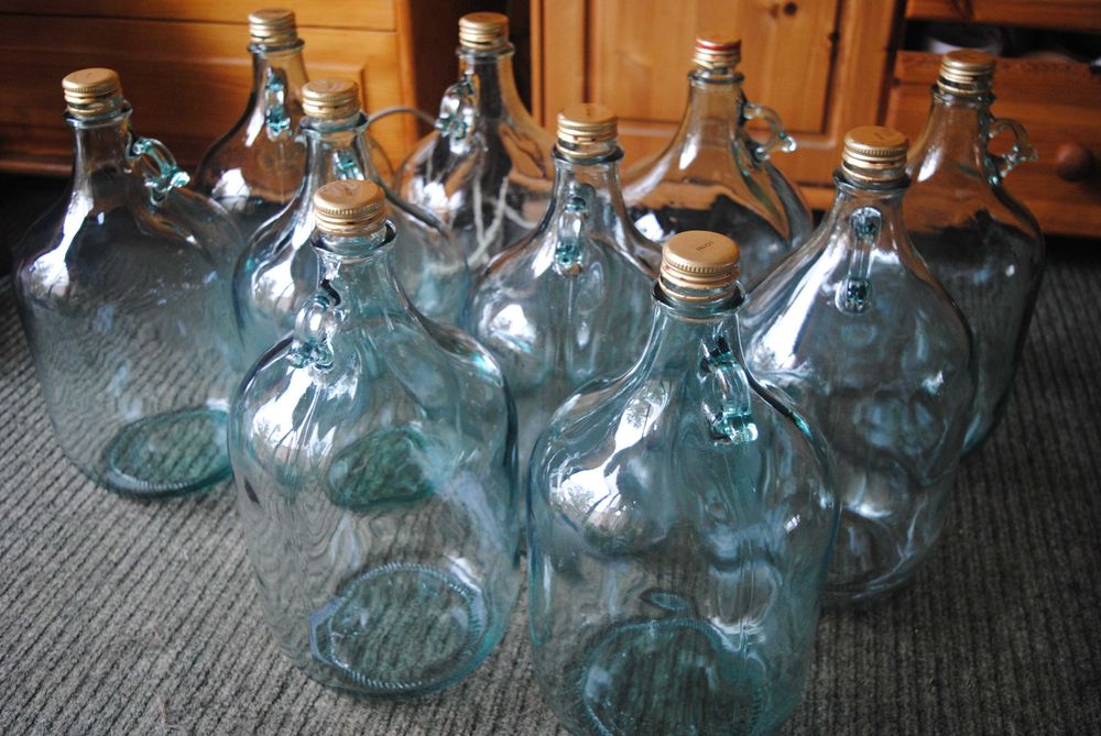 Butle 5 L na wino do wina butla balon dama gąsior szklana butelka