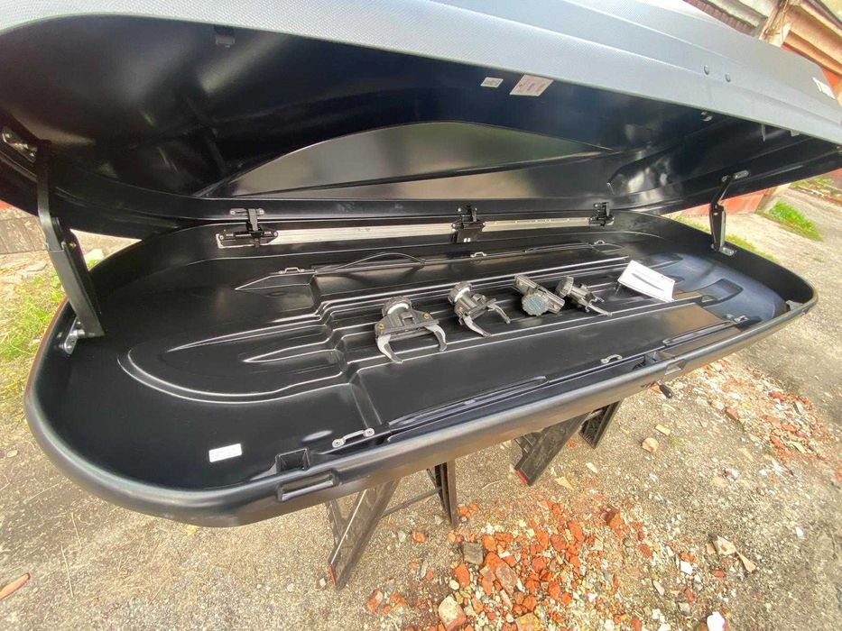 Box Bagażnik dachowy Thule Touring L ( Touring 780 ) Czarny AeroSkin