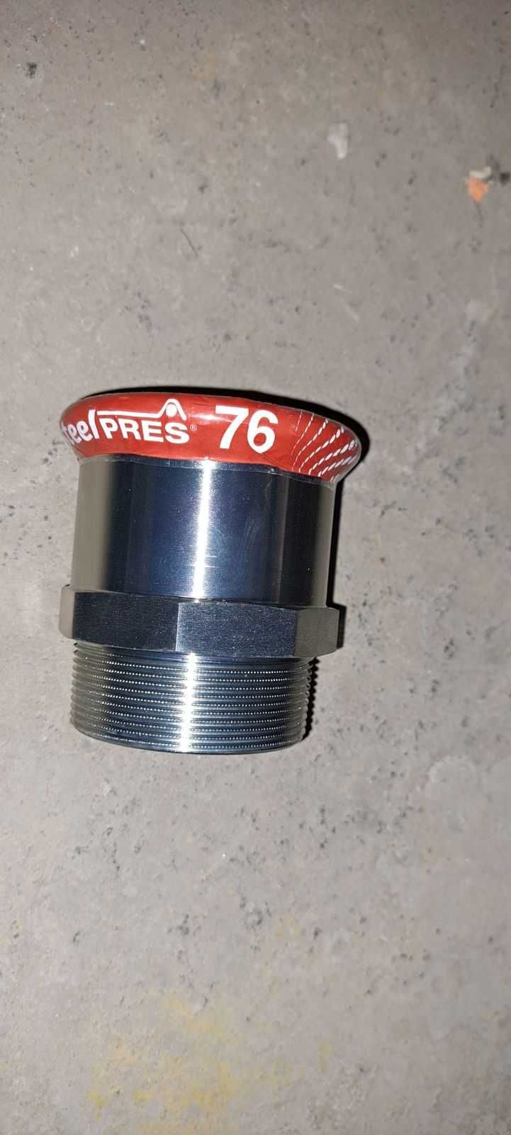 Kształtki hydrauliczne stal zaprasowywana