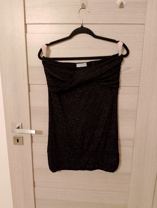 Sukienka świecąca czarna