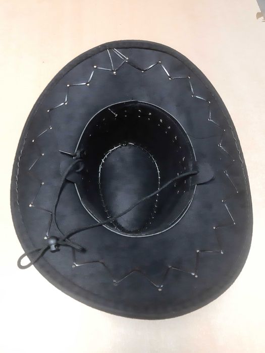 Шляпа Ковбой замш коричневый