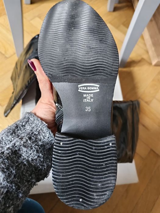 Włoskie kozaki rozmiar 35