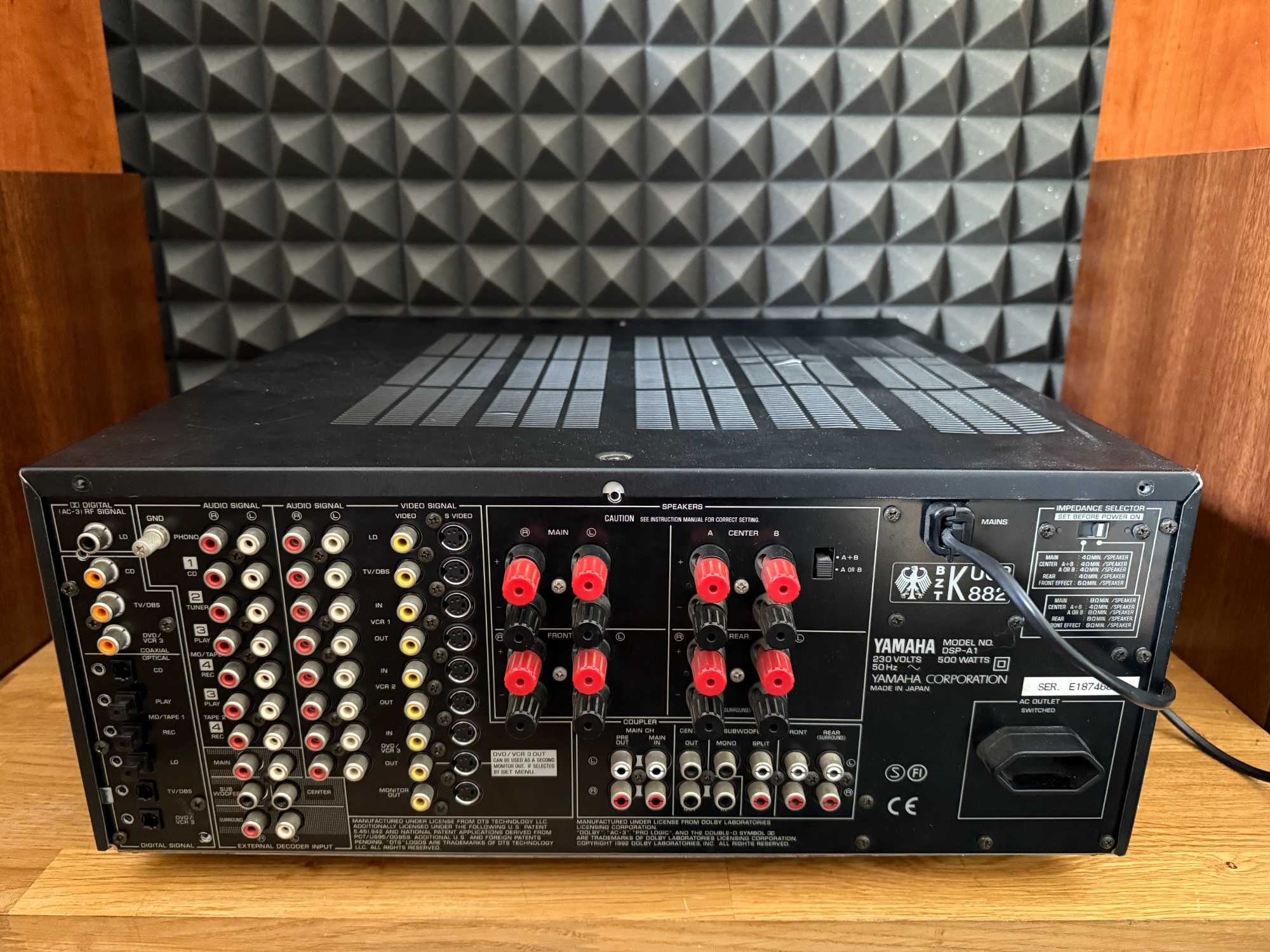 Wzmacniacz / amplituner YAMAHA DSP-A1 (23 KG)