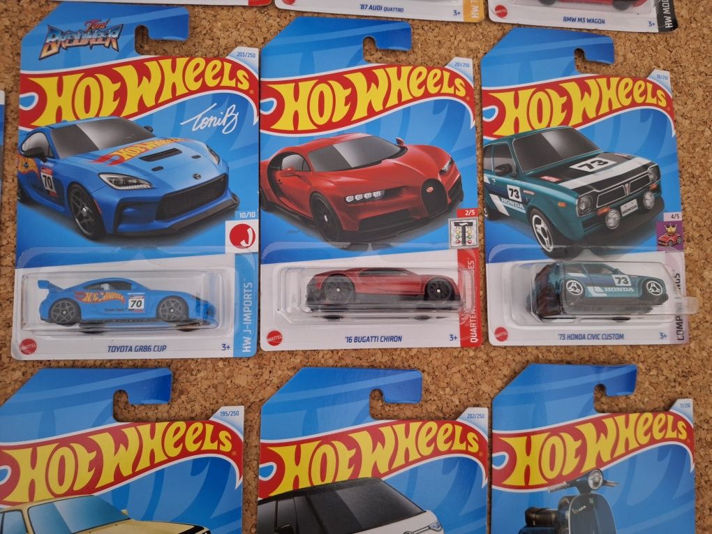 HotWheels cartela LONGA.