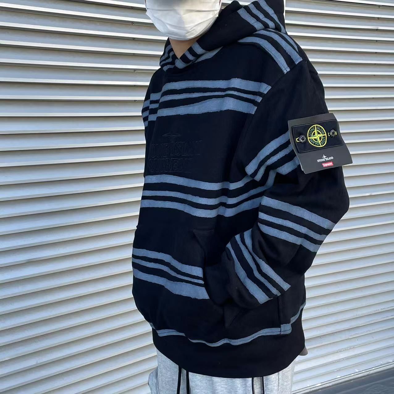 Stone Island x Supreme Hoodie / Худі Стон айленд і супрім / худі стон