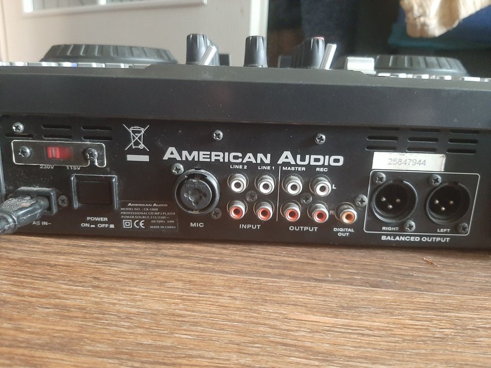 DJ проигрыватель American  Audio CK-1000