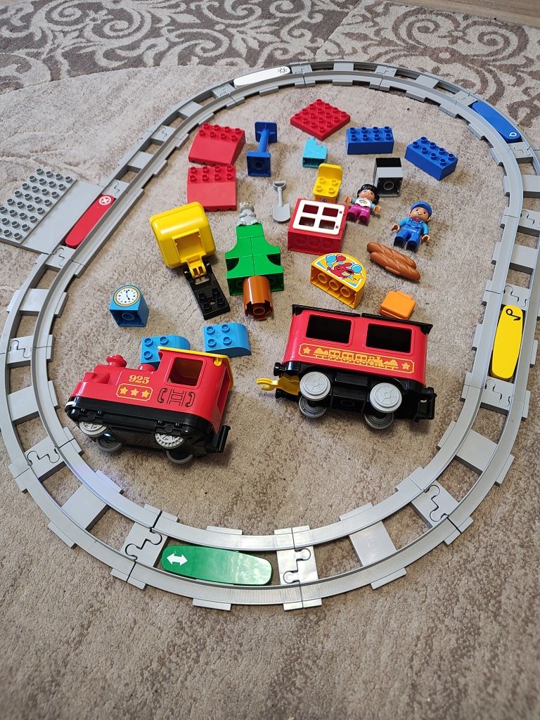 Лего Дупло потяг. Lego duplo town.Паровоз. Лего дупло поезд
