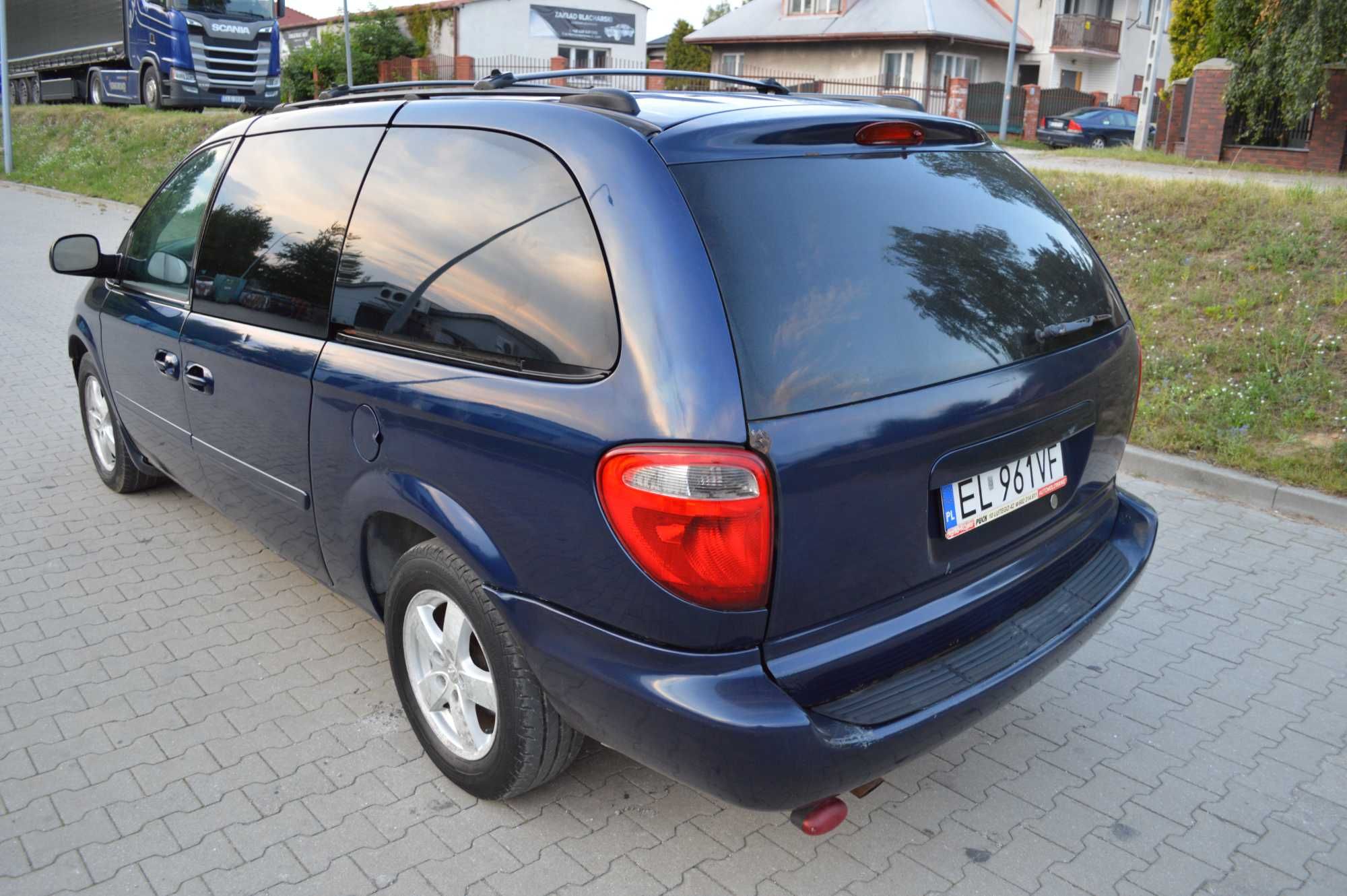 Grand*3.8+LPG*2005*DVD w Suficie*El.Drzwi i Klapa*Sprawny*Do Poprawek*