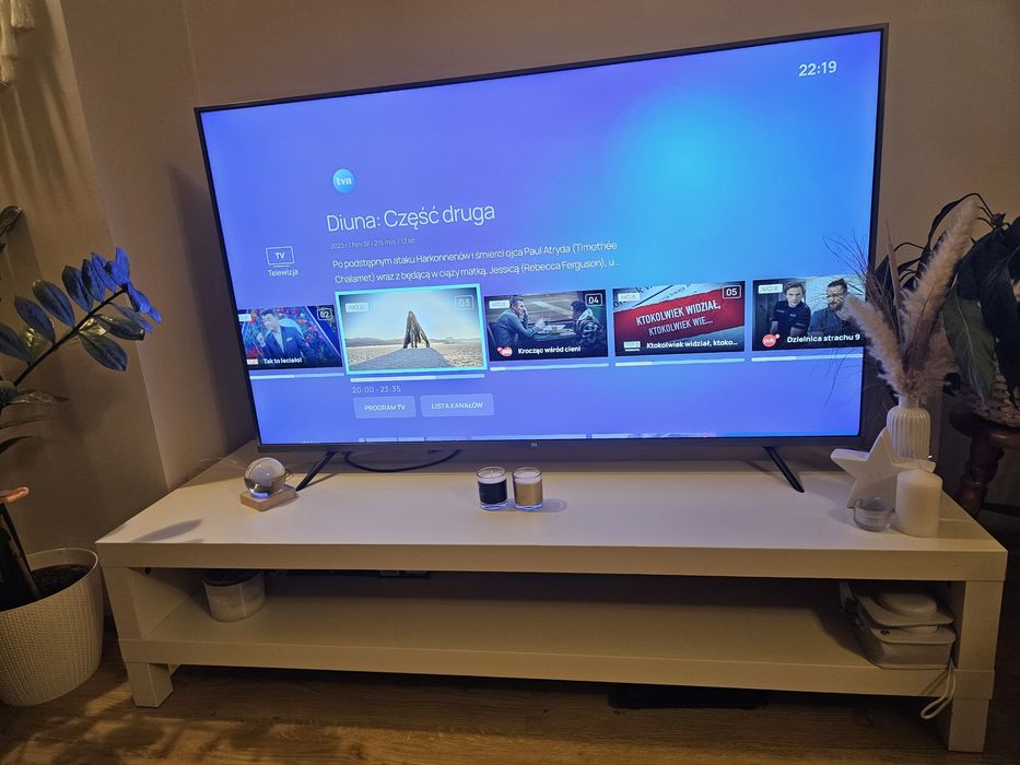 Telewizor TV Xiaomi 55" 4K + szafka RTV