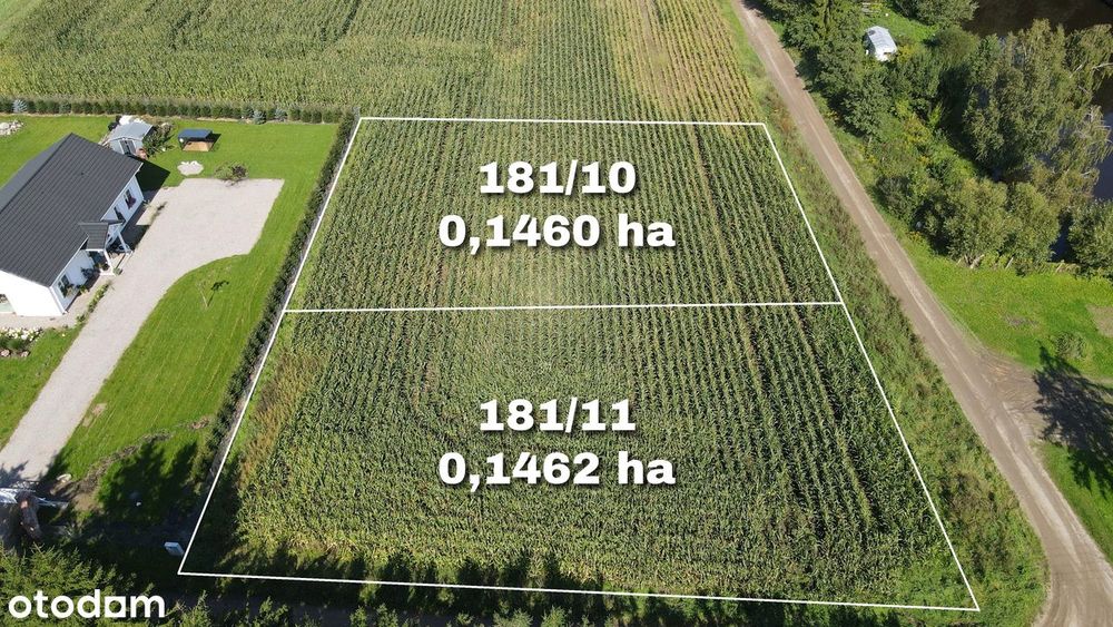 Działki budowlane Szylina / 0,15 ha / media / WZ