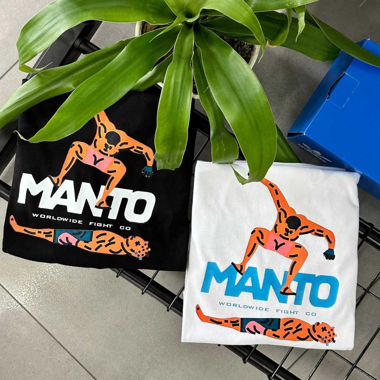 MANTO Strike ‣ Новая футболка BIG Logo  ‣ Черная/Белая  ‣ ХС С М Л ХЛ