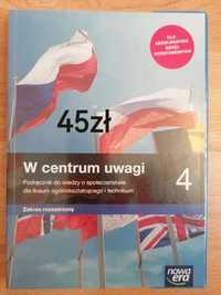 W centrum uwagi 4. Wiedza o społeczeństwie. Zakres rozszerzony