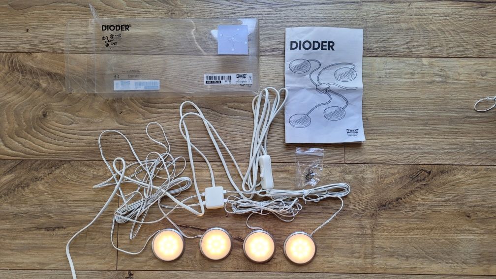 Ikea Dioder oświetlenie wielofunkcyjne led