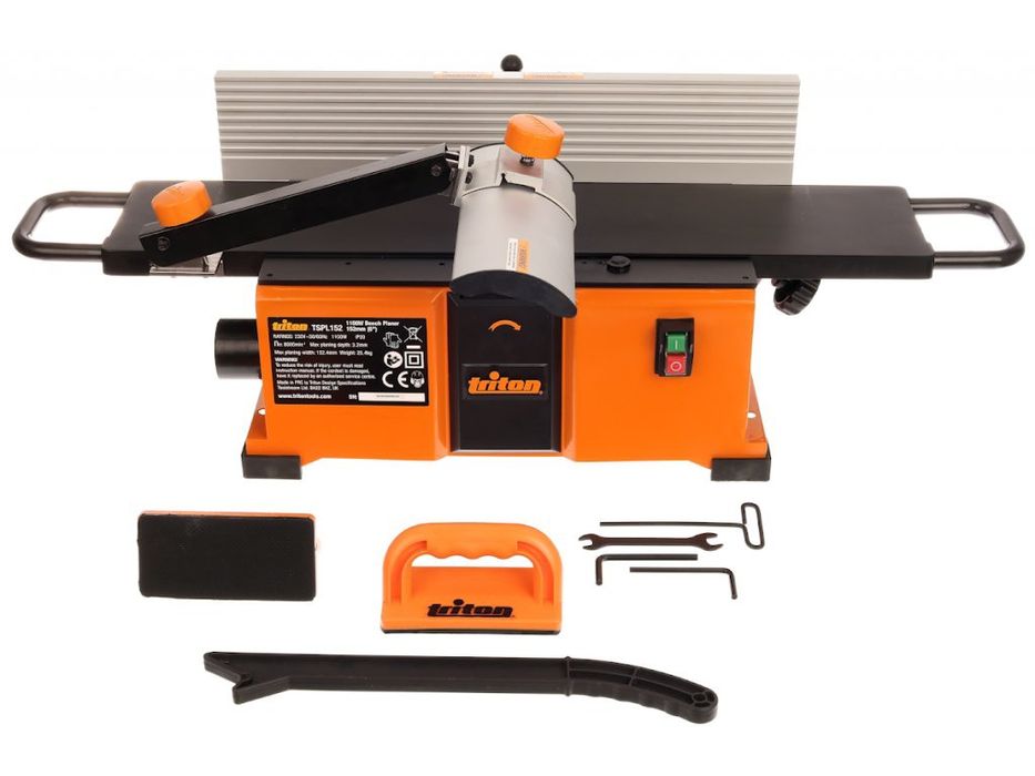 Strugarka Heblarka wyrówniarka Triton TSPL152 152mm 1100W do drewna