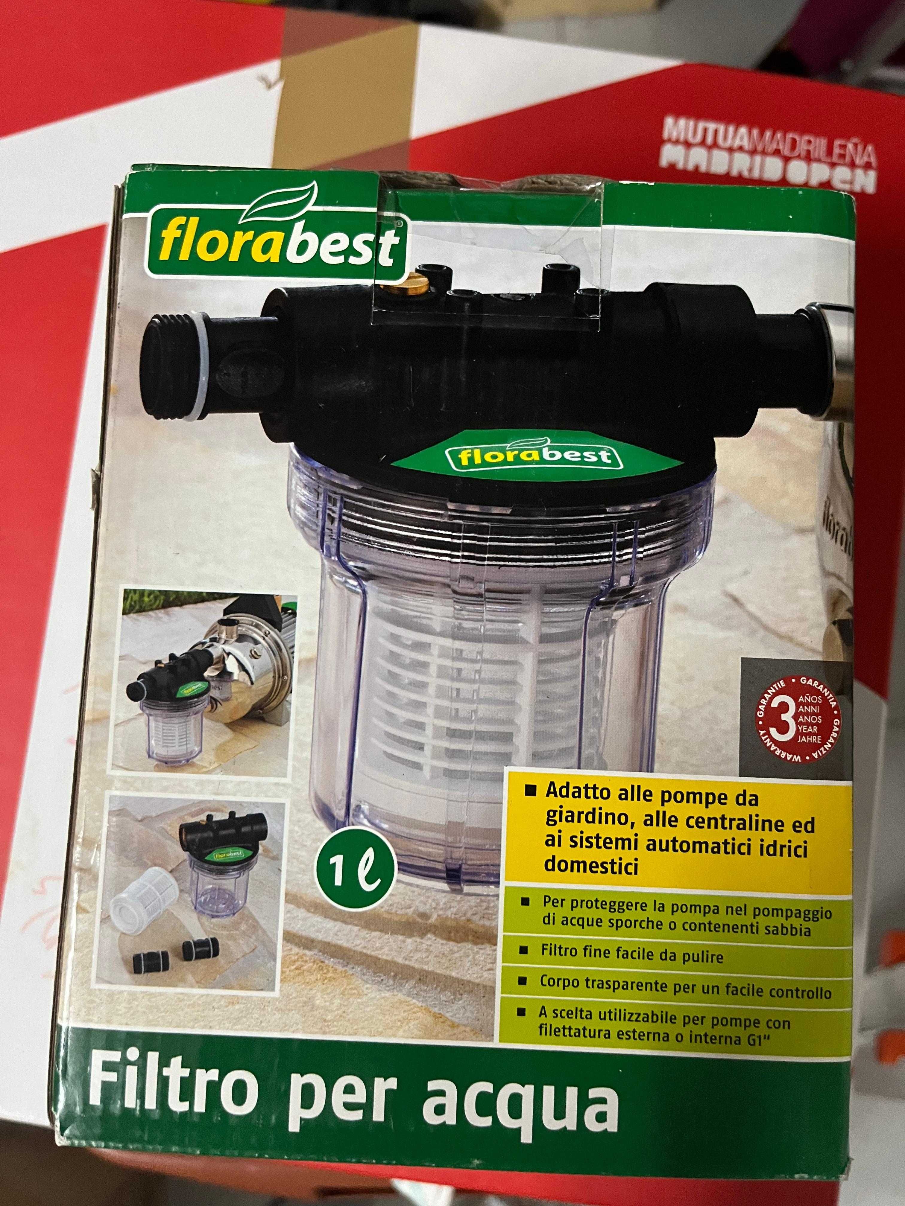 Filtro de partículas de água Florabest