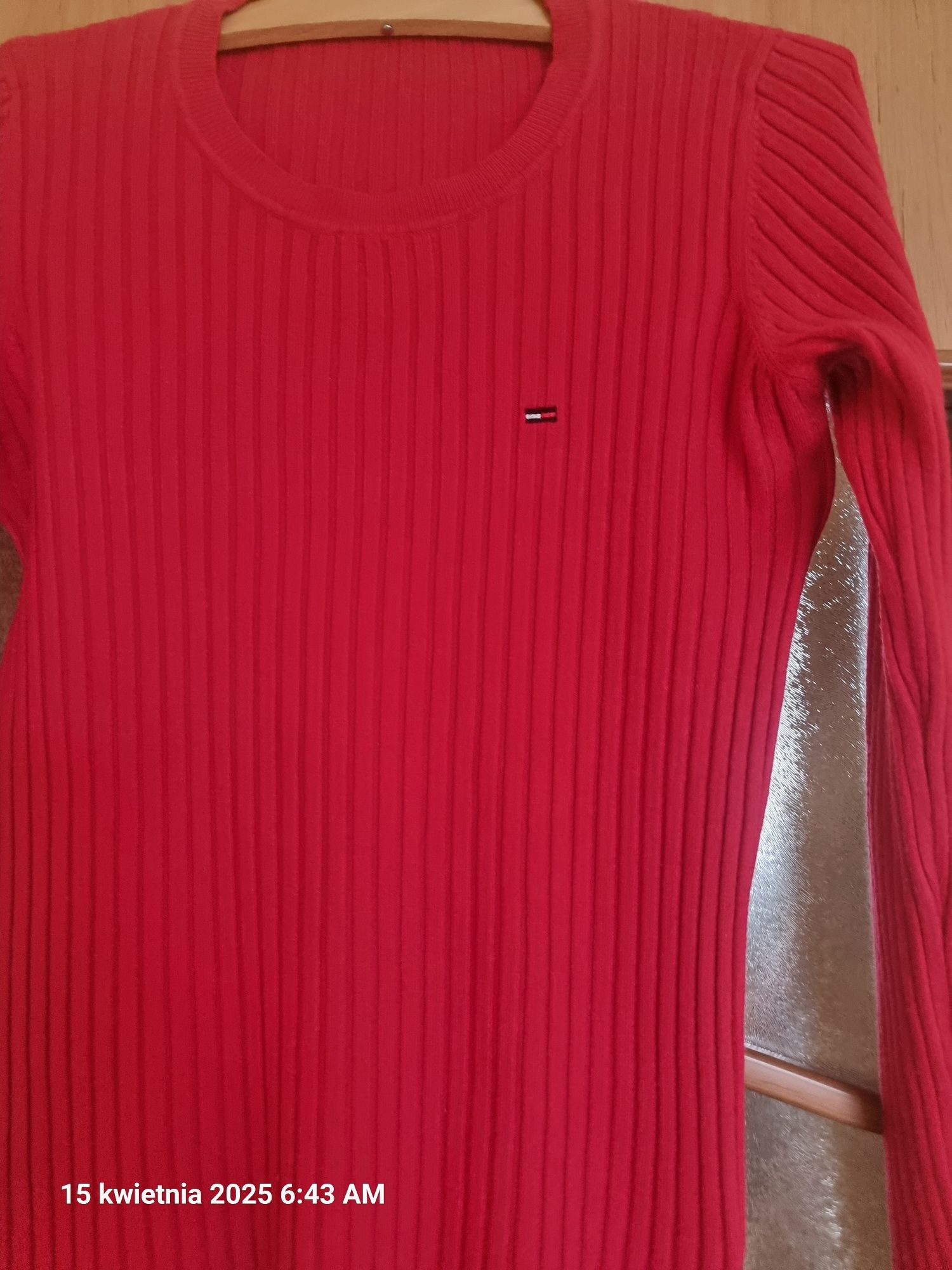 Sweter z wiskozą Tommy Hilfiger