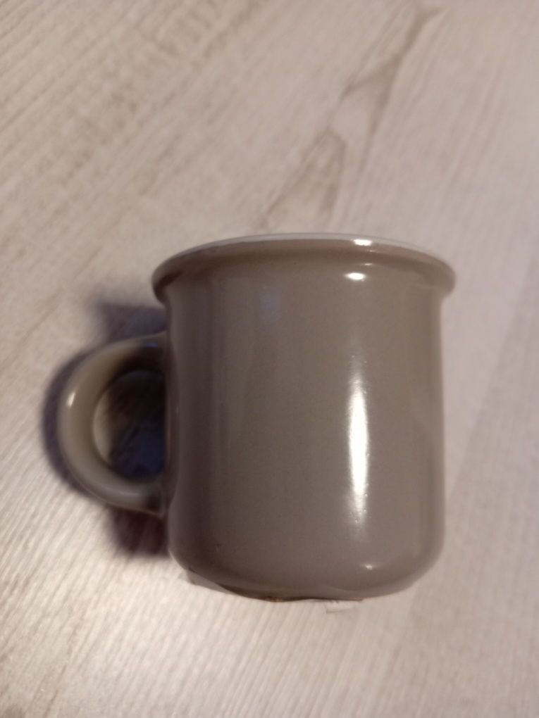 Kubeczek szary Cafe espresso nowy