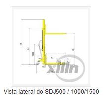 Stacker/Monta Cargas/Empilhador Manual 1000Kg 1600mm