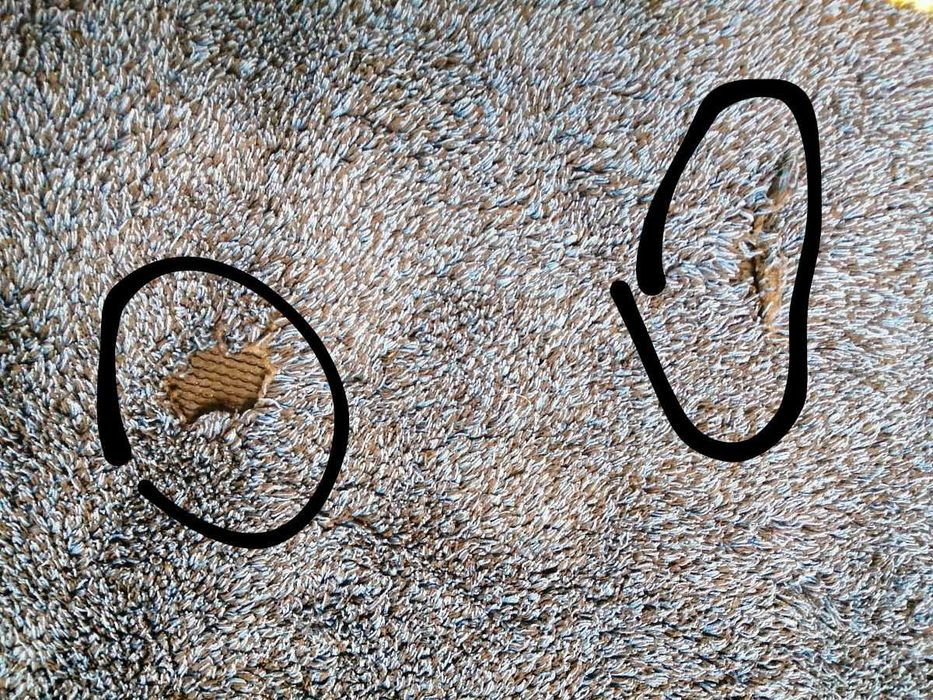 Wycieraczka Mata podłogowa 85x150cm niebieska w żółte pasy