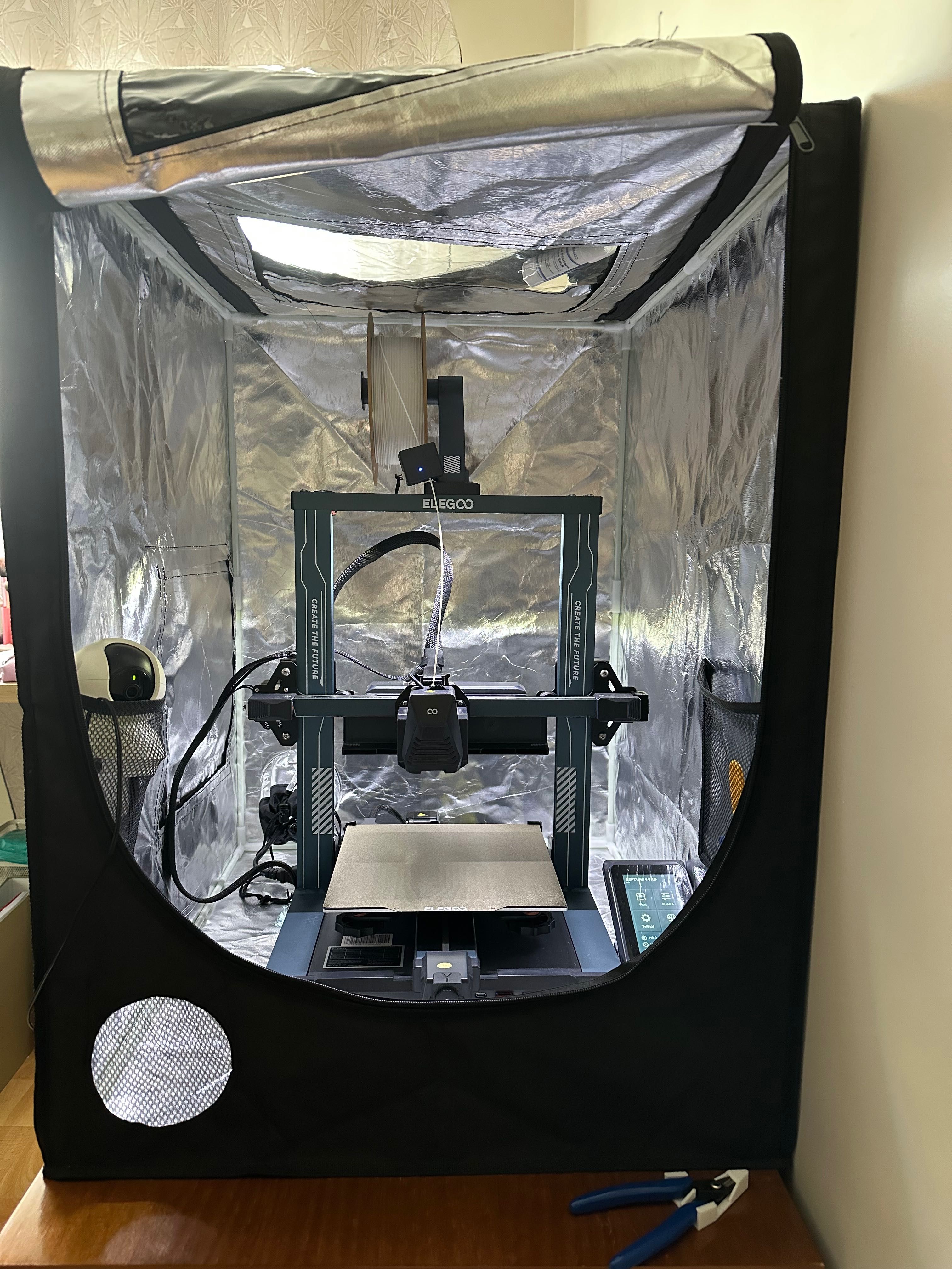 Impressora 3d Elegoo Neptune 4 Pro com enclosure