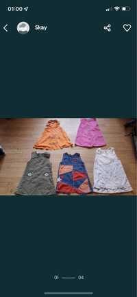 Zestaw 5 ślicznych sukienek _sukienka dla dziewczynki 3-4 letniej