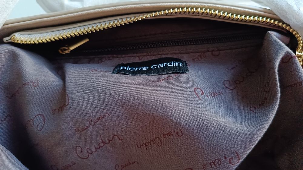 Torebka Pierre Cardin beżowa