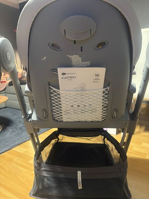 Krzesełko do karmienia Kinderkraft Lastree 2w1 jak nowe