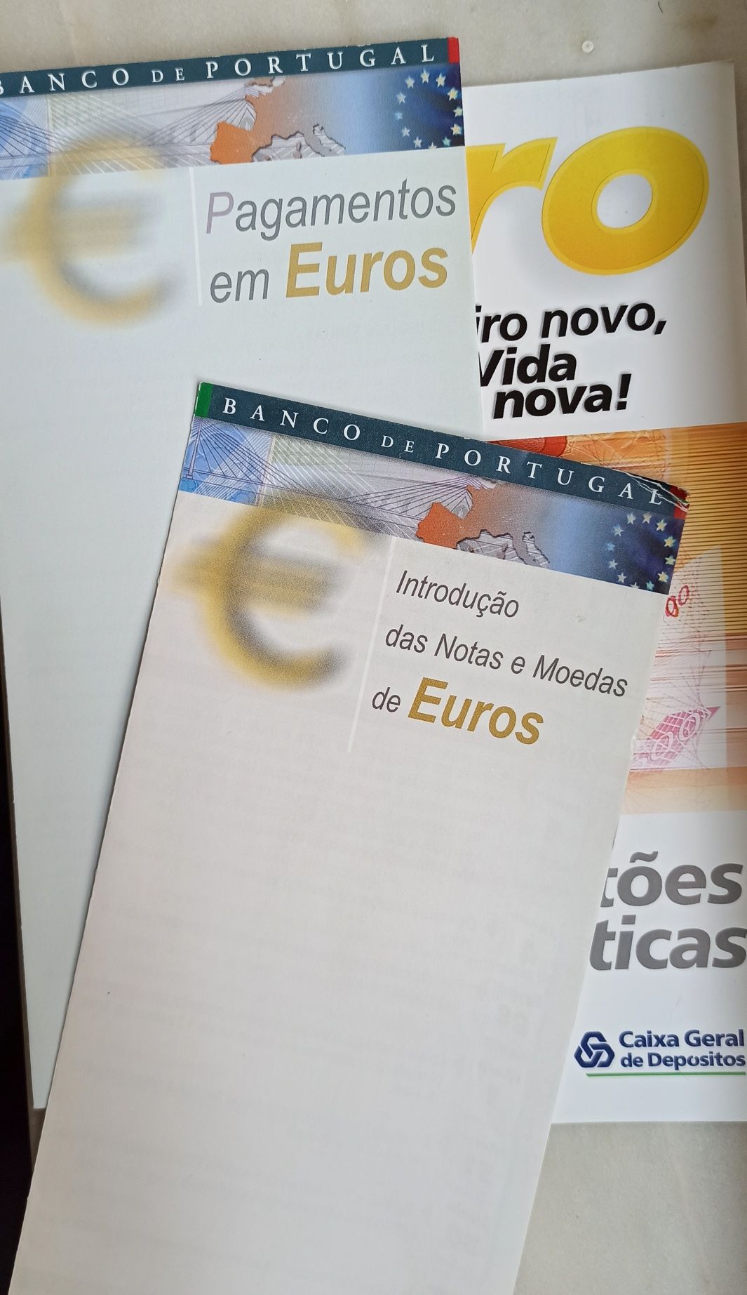 Brochura sobre o Euro