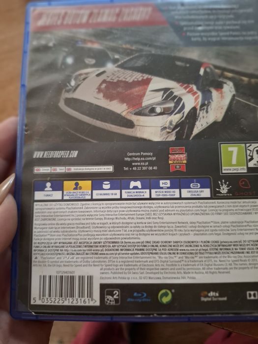 NFS rivals ps4 gra