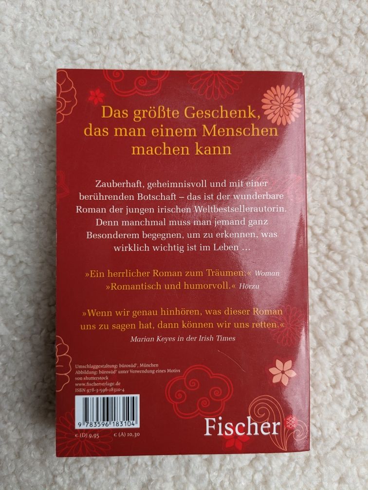 Książka po niem Zeit deines Lebens Cecelia Ahern