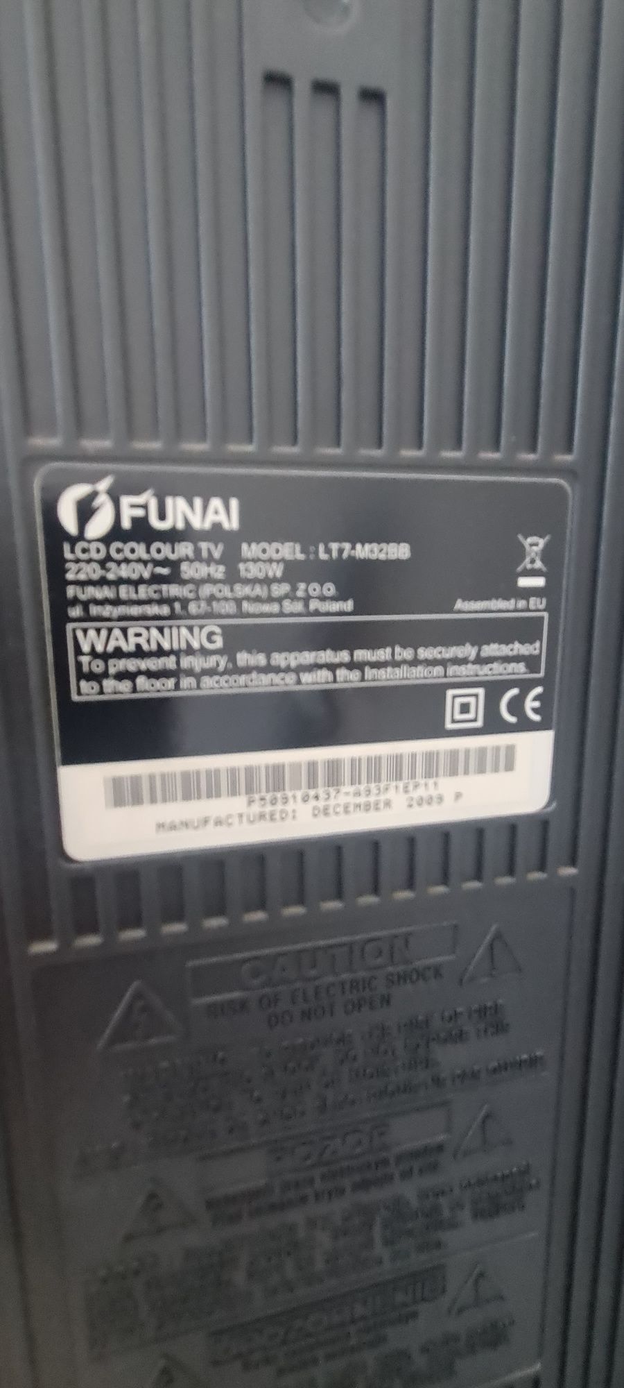 Telewizor Funai 32" LCD – Model LT7-M32BB