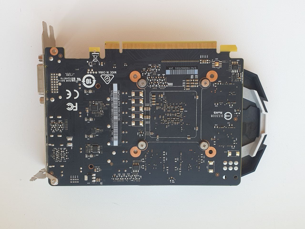 Відеокарта MSI PCI-Ex GeForce GTX 1050 OC 2GB GDDR5 (128bit)