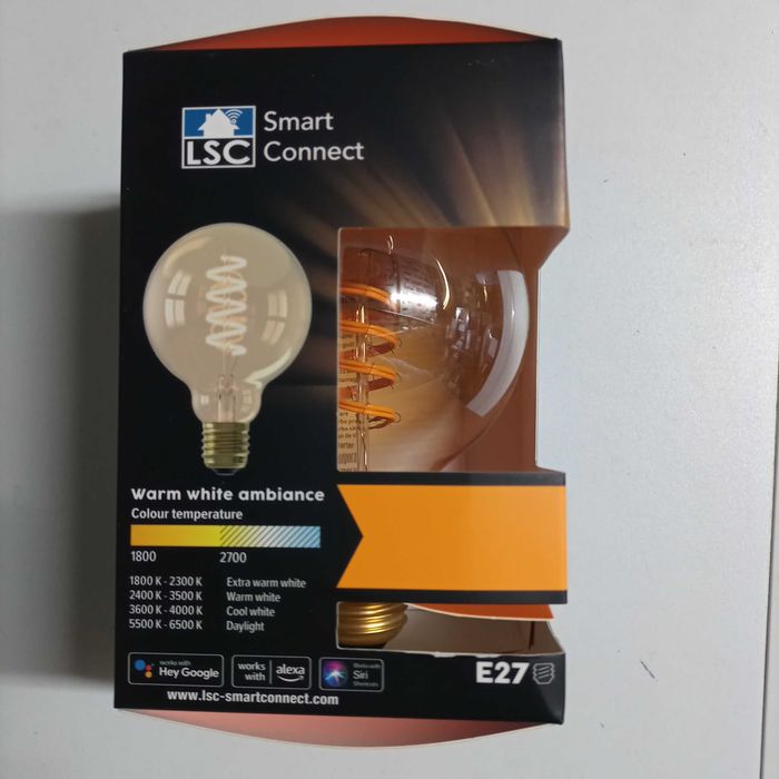 Inteligentna Żarówka dekoracyjna LSC Smart Connect