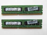Серверна пам'ять DIMM PC3-10600E DDR3 2х4Gb) Samsung M931B5273BH1-CH9