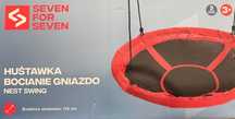 Nowa huśtawka ogrodowa bocianie gniazdo 110 cm
